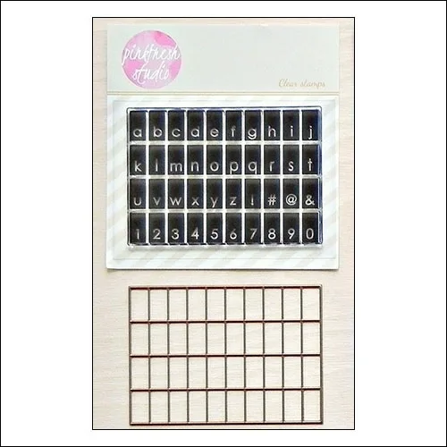 Pinkfresh Studio Clear Stamp + Die Set