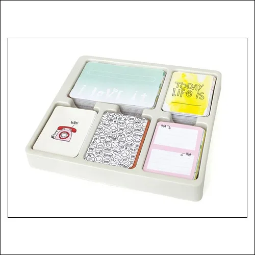 American Crafts Project Life 4x6 inches Core Kit Cards Set High Five Edition Collection by Lili Niclass