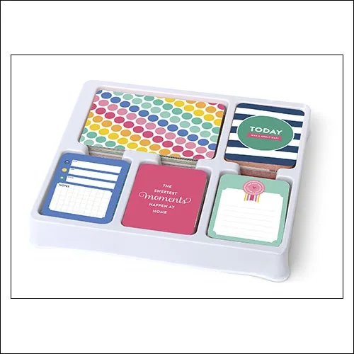 American Crafts Project Life 3x4 inches Core Kit Cards Set Strawberry Edition Collection by Emily Ley