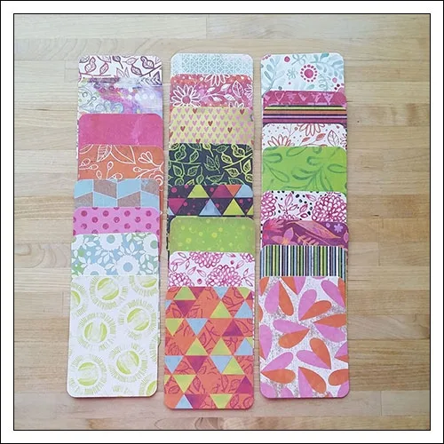 American Crafts Project Life 3x4 inches Core Kit Cards Set Bloom Edition Collection by Jennifer Wambach