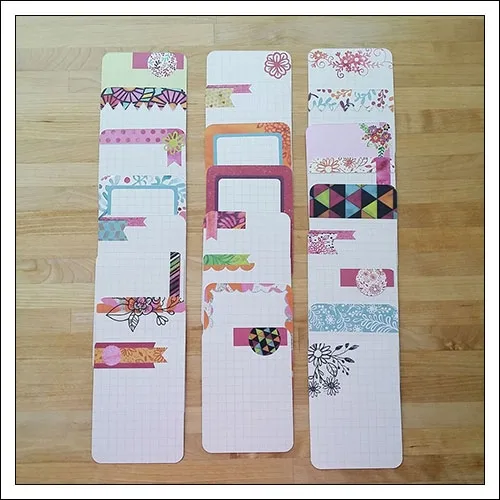 American Crafts Project Life 3x4 inches Core Kit Cards Set Bloom Edition Collection by Jennifer Wambach