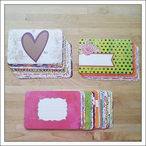 American Crafts Project Life 4x6 inches Core Kit Cards Set Bloom Edition Collection by Jennifer Wambach