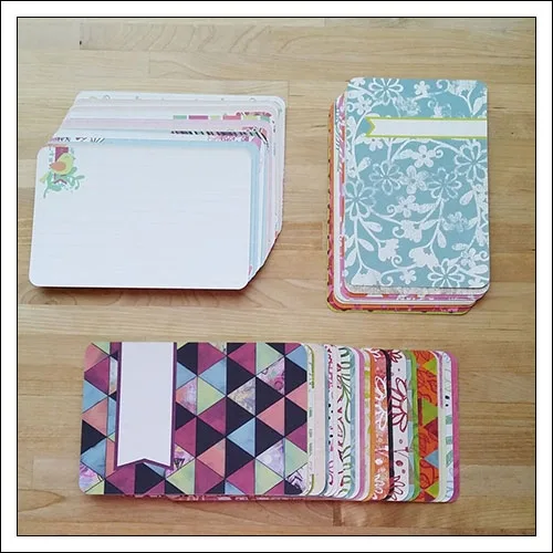 American Crafts Project Life 4x6 inches Core Kit Cards Set Bloom Edition Collection by Jennifer Wambach