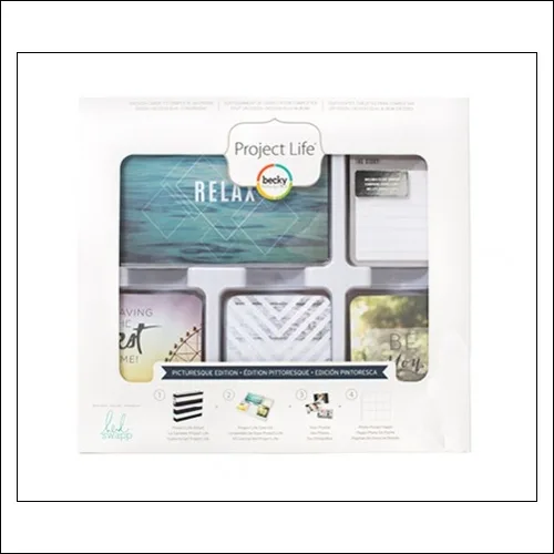 American Crafts Project Life 3x4 inches Core Kit Cards Set Picturesque Edition Collection by Heidi Swapp