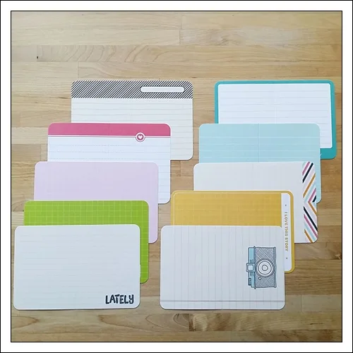Project Life Core Kit Bi-Fold Cards 4×6 inches Kiwi Edition by Lili Niclass