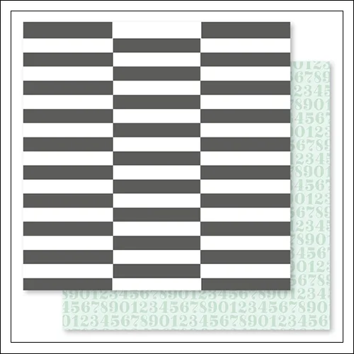Studio Calico Cardstock Paper Sheet 004 Darcy Collection