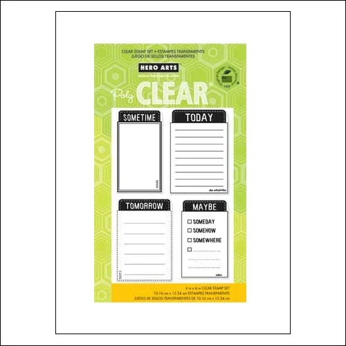 Hero Arts Clear Stamps Today
