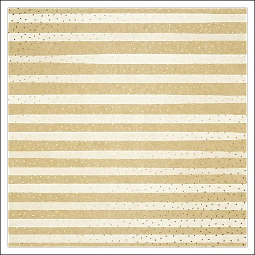 American Crafts Specialty Paper Kraft Sheet Gold Foil Dots One In A Million Finders Keepers Collection by Amy Tangerine