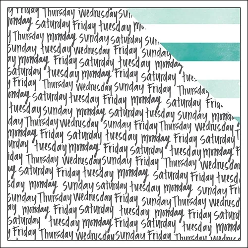 American Crafts Paper Sheet Hashtag Mondays Documentary Collection by Dear Lizzy