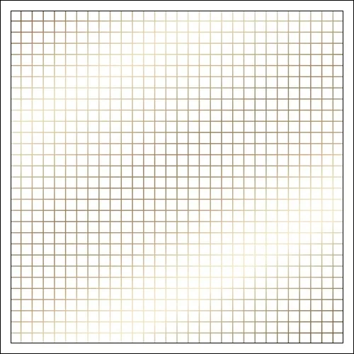 American Crafts Specialty Paper Transparent Sheet Gold Foil Grid DIY Shop 3 Collection