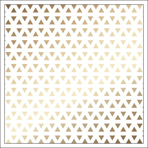 American Crafts Specialty Paper Transparent Sheet Gold Foil Triangles DIY Shop 3 Collection