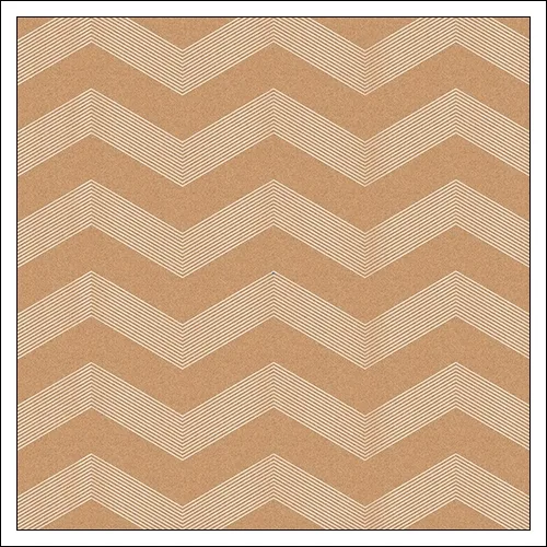 American Crafts Paper Sheet Kraft White Chevron DIY Shop 3 Collection