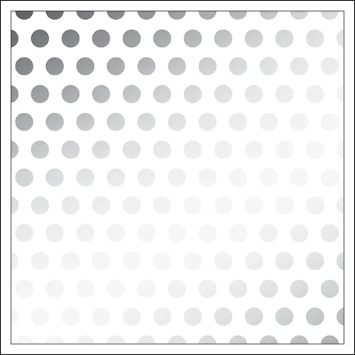 American Crafts Vellum Paper Sheet Silver Foil Dots DIY Shop 3 Collection