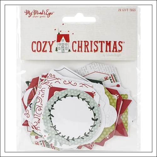 My Minds Eye Gift Tags Cozy Christmas Collection by Celeste Knight