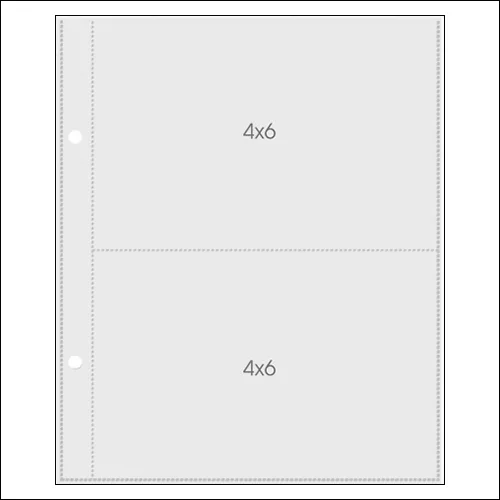Simple Stories Pocket Pages 6x8 inches 2 pockets 4x6 inches Snap Studio Collection