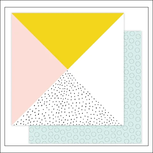 Studio Calico Cardstock Paper Sheet Paper 008 Seven Paper Goldie Collection