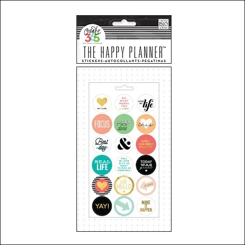 Me and My Big Sticker Sheet Life Quotes The Happy Planner Collection
