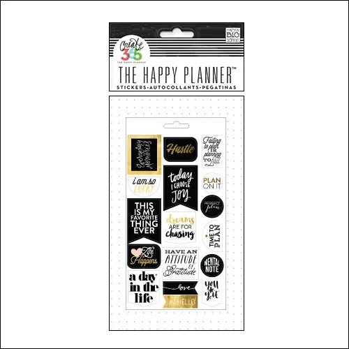 Me and My Big Sticker Sheet Life Quotes The Happy Planner Collection