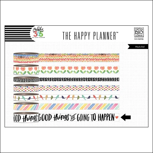 Me and My Big Washi Tape Roll Text Good Things Are Going To Happen The Happy Planner Collection