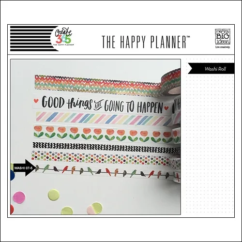 Me and My Big Washi Tape Roll Birds Good Things Are Going To Happen The Happy Planner Collection