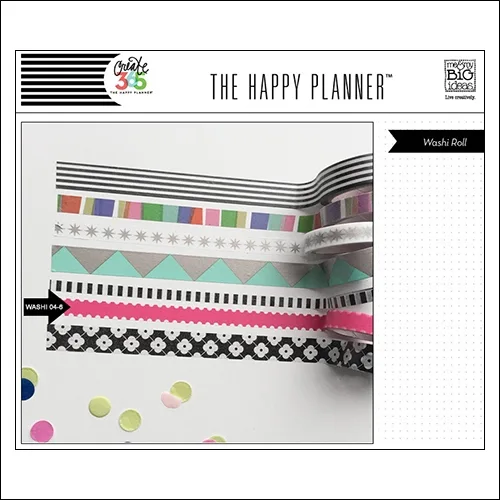 Me and My Big Washi Tape Roll Pink My Life The Happy Planner Collection
