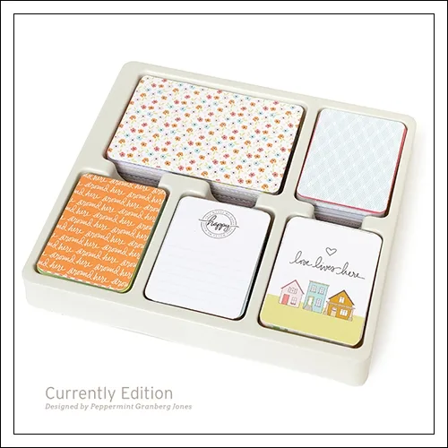American Crafts Project Life 4x6 inches Core Kit Cards Set Currently Edition Collection by Peppermint Granberg Jones