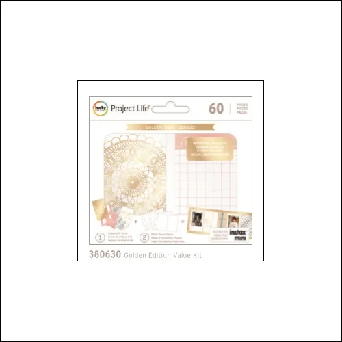 American Crafts Project Life Instax Mini Golden Edition Value Pack