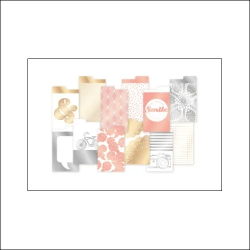 American Crafts Project Life Dividers Instax Mini Golden Edition