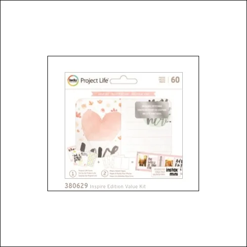 American Crafts Project Life Instax Mini Inspire Edition Value Pack