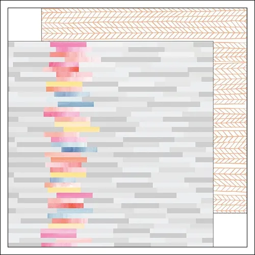 Pinkfresh Studio Paper Sheet Ombre Wall Felicity Collection