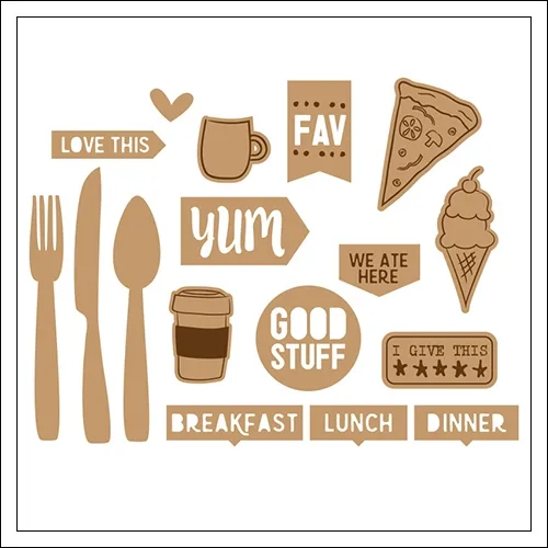 Elles Studio Wood Veneer Lets Eat Collection