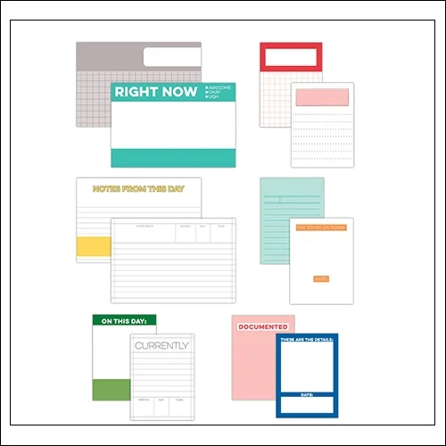 Elles Studio Large Journaling Tags Right Now