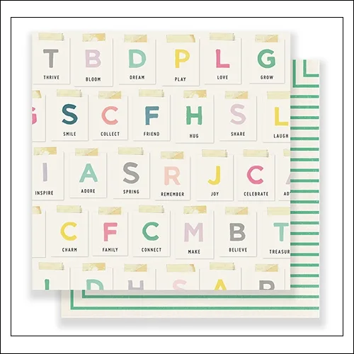 Crate Paper Paper Sheet Together Bloom Collection by Maggie Holmes