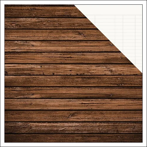 Simple Stories Basics Paper Sheet Elm Cream Ledger Snap Basics Collection