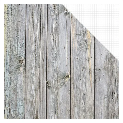Simple Stories Basics Paper Sheet Birch White Grid Snap Basics Collection