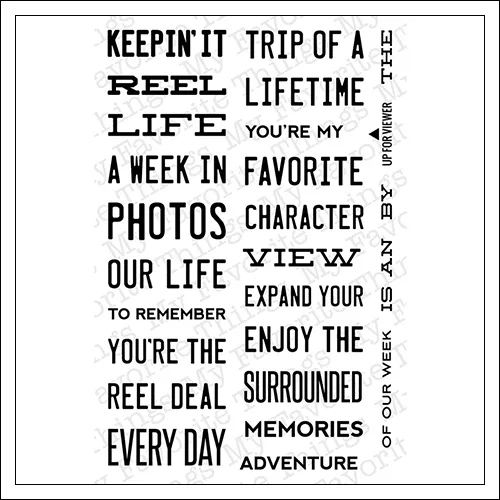 My Favorite Things Clear Stamps Document It Expand Your View