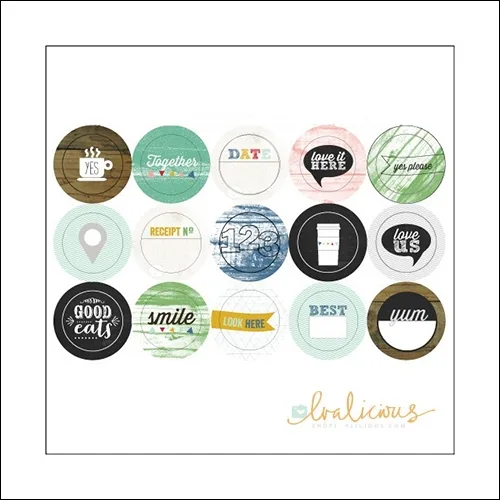 Evalicious Miscellany Stickers Life Is Sweet Collection