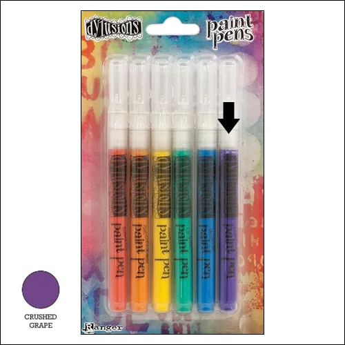 Ranger Dylusions Paint Pen Crushed Grape by Dyan Reaveley