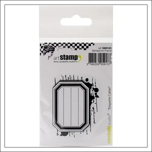 Carabelle Studio Label Cling Stamp