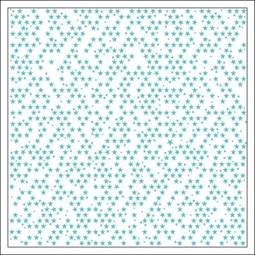 Bella Blvd Transparency Sheet Clear Cut Ice Stars Clear Cuts