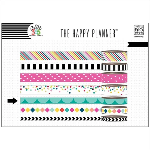 Me and My Big Washi Tape Roll Brights Create 365 The Happy Planner Collection