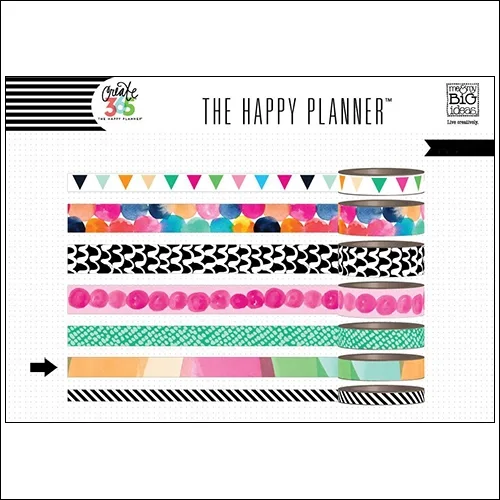 Me and My Big Washi Tape Roll Watercolor Create 365 The Happy Planner Collection