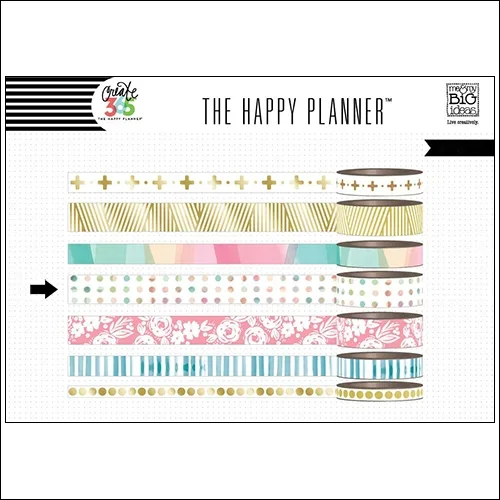 Me and My Big Washi Tape Roll Hello Life Create 365 The Happy Planner Collection