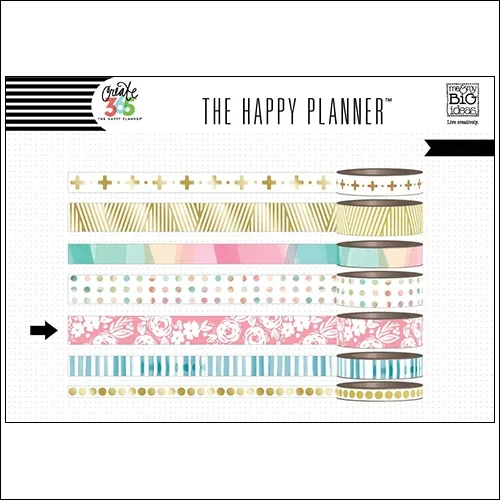 Me and My Big Washi Tape Roll Hello Life Create 365 The Happy Planner Collection