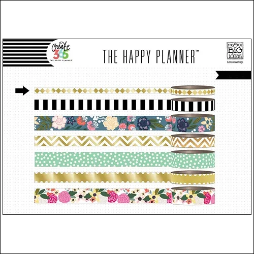 Me and My Big Washi Tape Roll Botanical Garden Create 365 The Happy Planner Collection