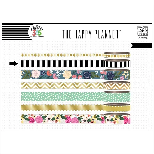 Me and My Big Washi Tape Roll Botanical Garden Create 365 The Happy Planner Collection