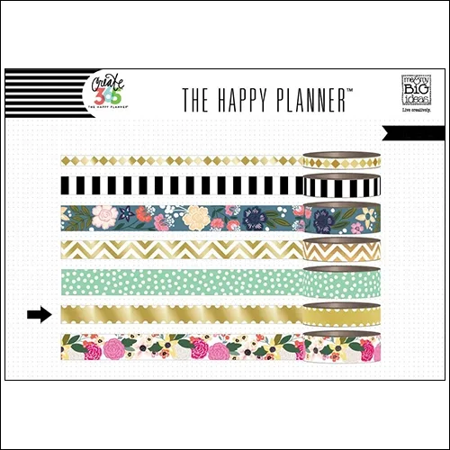 Me and My Big Washi Tape Roll Botanical Garden Create 365 The Happy Planner Collection