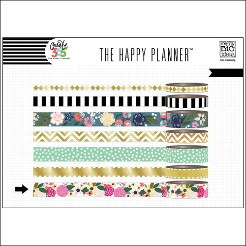 Me and My Big Washi Tape Roll Botanical Garden Create 365 The Happy Planner Collection