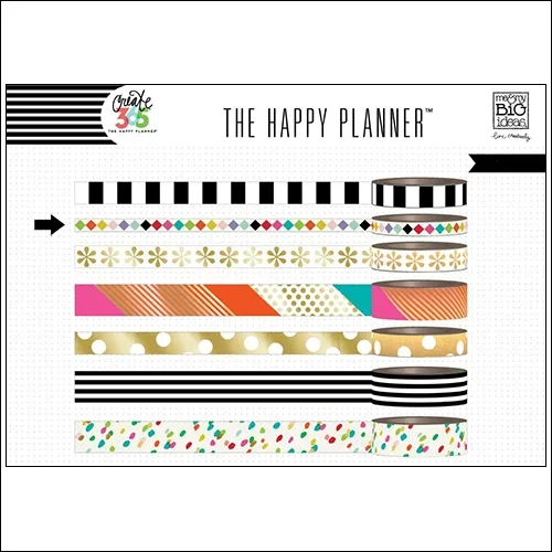 Me and My Big Washi Tape Roll Bright Create 365 The Happy Planner Collection