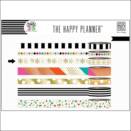 Me and My Big Washi Tape Roll Bright Create 365 The Happy Planner Collection